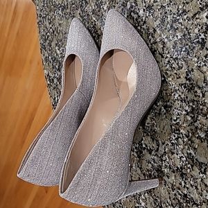 Glitter shoes, 7, never worn!